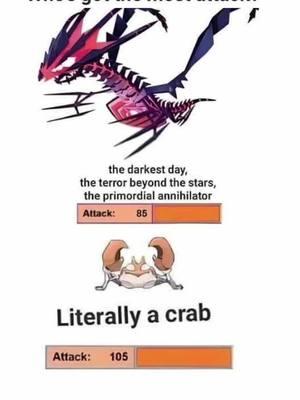 Why it’s good to be Weaker than Krabby #pokemon #fyp #gaming #pokemontiktok #trending #vgc #pokemonscarletviolet #competitivepokemon 