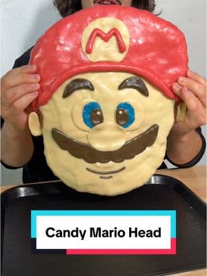 #giantcandy #candycreations #supermario #1up #mariopowerup #candyart 