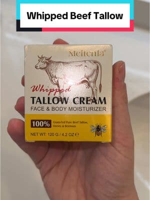 100% Grass Fed Whipped Beef Tallow = natures skincare #tiktokshopcreatorpicks #ttsdelightnow #lovelanguage #giftguide #loveatfirstfind #whippedbeeftallow #beeftallow #skincaretips #skincareproducts #holisticakincare 