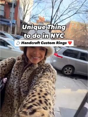 Unique Valentine’s Day / Galentine’s activity in NYC: handcrafting custom rings at @ringram New York. 💍 This is such a fun hands on workshop that makes you feel like a professional jeweler. And you’ll walk away with a luxurious gold or silver ring that you can wear forever! ❤️ To make your ring even special, they can even add an  engraving. 💵 Prices depend on the material you choose, the weight of your ring, and any extras.  📍 ringram, 223 Mott St, New York, NY 10012 #ringram #ringramny #silverring #customjewelry #jewelrymaking #handcraftedrings #uniquedesign #craftyourstory #nycactivities #personalizedjewelry