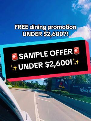 FREE DINING AND PARK HOPPER?! 😱🙌🏼🎉✨ #tropicalhideawaytravel #disney #waltdisneyworld #disneyparks #disneydining #disneydiningplan #disneythemeparks #disneymoney #disneyfood @Disney Parks @Disney 