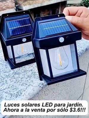 Luces LED alimentadas por energía solar, ¡gran oferta decorativa!#lucesled #apliquesdepared #lucessolares #luzimpermeable #iluminacionexterior #lamparaexterior #lamparaled #luznocturna #lucesdejardin #lucesdepatio#TikTokShopLoveAtFirstFind#spotlightfinds