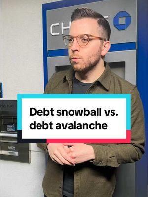 Debt snowball vs. debt avalanche The debt snowball has you pay off your smallest debts first, no matter the interest rate. Each quick win gives you a shot of confidence and motivation to keep going. It’s not just about saving money on interest; it’s about changing your behavior and building momentum. Most people don’t lose the debt battle because of math—they lose because they give up. #debtsnowball #debtavalanche #debtpayoff 