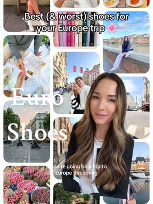 Best & worst shoes to bring for Europe 👟🌸🛵✨☁️ links on my L T K (Sarahkbross) #europepacking #europetrip #eurosummer #eurosummer2025 #travelshoes #bestshoes #travelessentials #shoerecommendations #whattopack  #greenscreen 