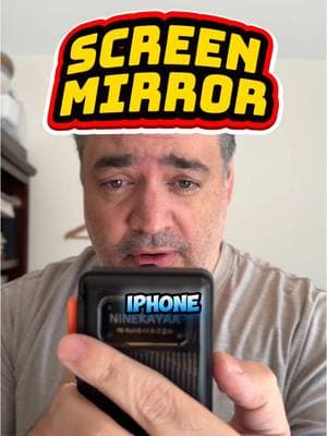 This #screenmirror is AWESOME. Highly recommend #screenmirrorring #rearselfiecamera 