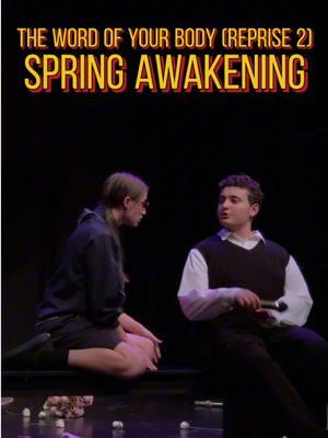 And so you should 🙂‍↕️ #SpringAwakening #theater #theatertok #theatertiktok #theaterkid #theaterkidcheck #theaterkidsbelike #theaterchallenge #musical #musicaltheater #springawakeningmusical  