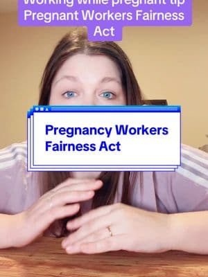 Are you working while pregnant? What are some accommodations your employer has made?  #maternity #workingmom #workingwhilepregnant #ttc #ttcjourney #pregnant #maternityleave #pregnancytiktok #corporatelife #corporate #corporatetiktok #firsttimemom #thirdtrimester 