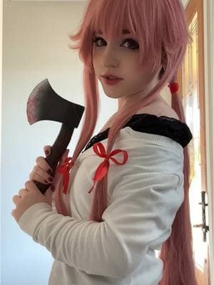 I know these lines by HEART #yunogasaicosplay #futurediarycosplay #futurediary #mirainikkicosplay #mirainikki #yunogasai 