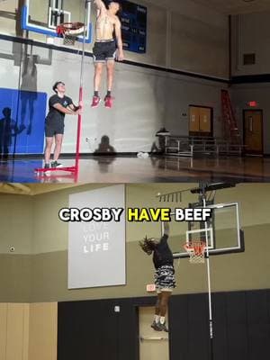 Who do you agree with? Original argument is on the post I made on January 26th #jumping #jumphigher #dunking #howtodunk #jumptraining #basketball #volleyball #strengthtraining #dunk