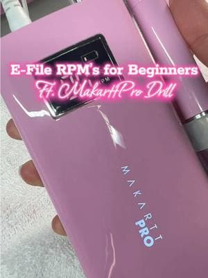 Using my favorite e-file from @MakarttPro use code ‘ALMA24’ to save✨  #nailsforbeginners #efile #howtodonails #acrylicnailsforbeginners #nailtutorial #naildrill #naildrillbits #makarttpro 