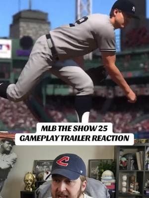 MLB THE SHOW 25 GAMEPLAY TRAILER REACTION #mlbtheshow25 