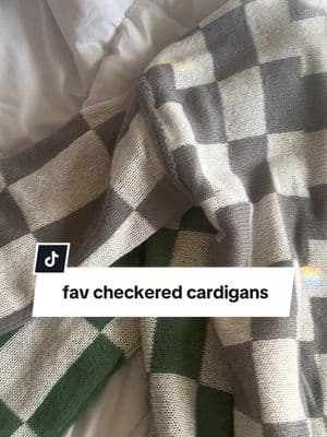 My favorite checkered cardigans 🩶 - #cardigan #checkered #checkeredcardigan #TikTokShop #fyp #fypシ゚viral #foryoupage #cardiganoutfit #ootn #outfit #fitcheck #vans 