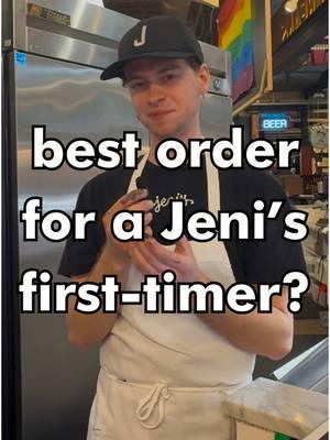 Lots of new faces around here 🥹Here are our recs for Jeni’s first-timers (FYI, you can sample as many flavors as you want!) #icecream #sweettreats #sweettreat #foodtiktok #jenisicecream #jenisicecreams #jenis #icecreamshop 