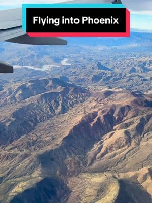 Window or aisle seat?🪟💺🛬 No matter which direction you fly into Phoenix, you’re bound to see one of the many mountain ranges just outside of town that help establish the Valley of the Sun.  Although Phoenix may receive minimal annual rainfall, historically the town was set up along the Salt River (Rio Salado) to use the fertile Salt River valley for farming. First by the Hohokam people, then by O’odham and Pima Native Americans The city of Phoenix was incorporated in 1881. After WWII Phoenix started to grow in popularity, especially with the invention of the air conditioner. The population growth rate of the Phoenix metro area has been nearly 4% per year for the past 40 years and it’s now the 5th largest city in the United States.  Fun fact: Mammoth remains have been found in the Salt River valley  #phoenix #arizona #phoenixarizona #visitarizona #visitphoenix #explorearizona #travelarizona 