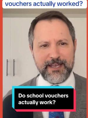 Is there anywhere school vouchers have actually worked? #education #politics #someguywithatie #missouripolitics #missouri #schoolvouchersscam #missourigop 