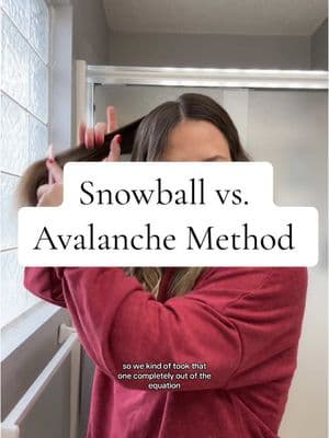 Replying to @Jannelle let’s talk about the snowball versus the avalanche method of paying down debt! #debtsnowball #debtavalanche #debtpayoff #debt #creditcarddebt #stayathomemom #workfromhomemom 