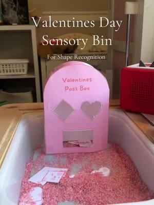 Post Card Valentines Sensory Bin the perfect learning sensory bin for toddlers! Valentine’s Day is right around the Corner so heres a cute, easy and educational sensory bin idea for your little ones!  #screenfreeplay #toddleractivities #screenfreetoddleractivities #toddlerplayideas #MomsofTikTok #toddlermomlife   Valentine’s Day crafts  Learning sensory bin for toddlers  Sensory bin ideas  Sensory bin ideas for preschool Sensory activities for 2 year old 