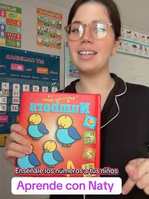 Aprende con Naty| enséñale los números a tus niños #aprendizaje #estimulaciontemprana #mamaenseña #aprendeconnaty #viralvideo #education #educativo 