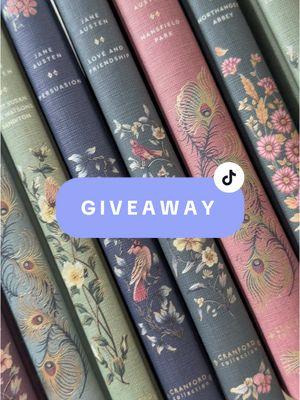 G I V E A W A Y with @Hardback Novels of this beautiful Austen cranford collection set over at the other place! I’ve been obsessed with the cranford collection books for years now. #cranfordcollection #prettybooks #janeausten #austenbooks #BookTok #thatsmybookshelf