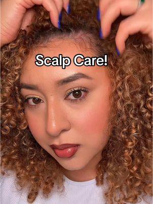 Winter scalp.. I used the ACV Rinse from @Rizos Curls , that has been my bestie for my current #scalpcare #scalphealth #haircare #curlyhairtips #hairtips #itchyscalpcare #dryscalp #curly #curlhair 