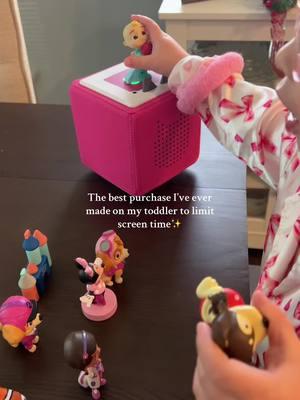 I purchased a tonies box for Christmas for my toddler because we do very limited screen time, it’s a family favorite now! My 8 months old also loves it and we have lullabies for her!  Now for every holiday she can collect different Tonie characters from family members! @tonies US  #screentime #screentimealternatives #toniesbox #toniesbox✨ #toddlermom #learningthroughplay 