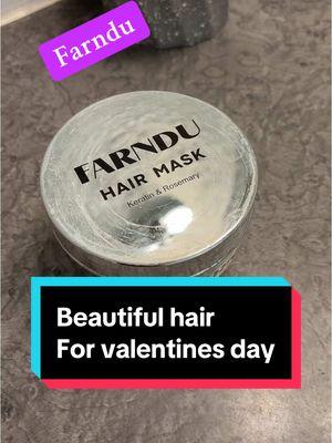 Hair mask for Valentine’s Day #valentineday #gift #TikTokShop #shopping #beauty #eyes #hairmask #hair #farndu #farnduhairmask #hairrrpair #splitends #valentinedaygift #TikTokshopfinds 