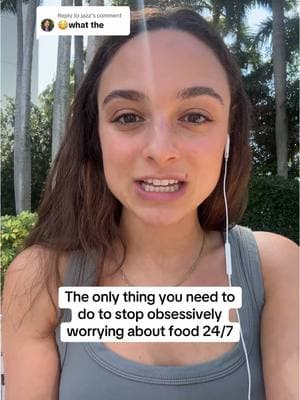 Replying to @jazz the only thing you need to do to stop obsessively worrying about food 24/7 is to reprogram the subconscious belief that says “in order to be safe I must remain hyper vigilant) 🤍 #hypervigilance #hypervigilant #foodobsession #foodobsessed #calorieobsession #caloriecounting #stopcountingcalories #bingerestrictcycle #foodthoughts #alwaysthinkingaboutfood #foodnoise 