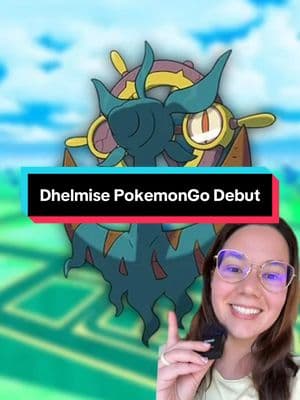 Dhelmise is coming to Pokemon GO, but behind raids… what do you think about this event? #pokemon #pokemongo #poketok #tiktokgaming #pokemongoevent #pokemongodaily #shinypokemon #pokemonnews #pokemongotips 