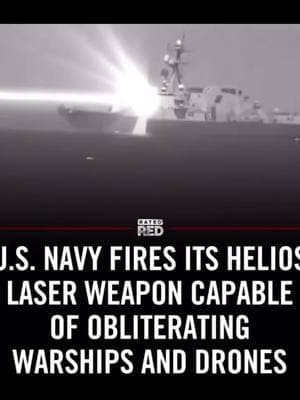 Check out this jaw-dropping update from the US Navy! A never-before-seen image from the US Center for Countermeasures’ annual report shows the USS Preble, an Arleigh Burke-class destroyer, firing its state-of-the-art laser weapon system—dubbed Helios—right in the middle of the ocean. Developed by Lockheed Martin, this 60 kW high-energy laser can engage targets at the speed of light, effectively melting or overheating drones, fast-attack craft, missiles, and potentially even warships. Beyond its destructive power, Helios doubles as an optical dazzler to disrupt enemy sensors and reconnaissance systems. This demonstration, aimed at validating the weapon’s performance against unmanned aerial targets, marks a significant milestone in modern naval warfare technology. Notably, the UK is also testing similar high-powered laser systems, with its own “DragonFire” already achieving impressive results. Stay tuned as these cutting-edge defense technologies continue to evolve! #USNavy #HeliosLaser #USSPreble #DirectedEnergy #MilitaryTech #DefenseInnovation #LaserWeapon #LockheedMartin #NavalPower #FutureWarfare #RatedRed #fyp #LosTrece😈 #fypシ゚viral #fypシ #fypシ゚viral🖤tiktok #4upageシ 