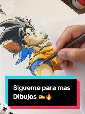 🟠Pintando a Goku ✍️🔥 #goku #dragonball #drawing #dibujo #akiratoriyama #vegeta #clarooscuro #tutorial #comocolorear #art3pabloj89 #Anime #dragonballz #dbz 