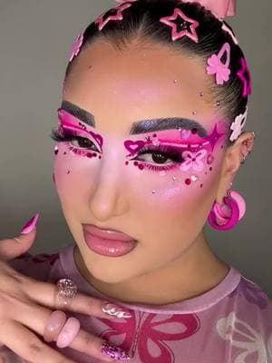 Who else is forever in their pink era like @lexilalamakeup? 💗 💅 Serving a flawless pink butterfly fantasy with our StaySurance Waterproof/Zero-Smudge Concealer – because a slay this iconic needs to LAST. ✨💖 #LovePink #MakeupMagic #WaterActivatedSlay #StaySurance #JCatBeauty