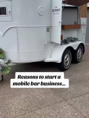 Whether you’re currently a bartender or have been in the past ✨you CAN do this too✨ Here’s 3 ways you can start your own mobile bar business: 1. Purchase a trailer. You can purchase them ready to go, or refurbish it yourself (we did it ourselves!) 2. Not ready to invest in a trailer? Purchase or make a stand alone bar to serve out of at events (we have a second wood bar option - created by our llama-zing wood worker friend!) 3. Just start bartending events😎 You 𝐝𝐨𝐧’𝐭 need a trailer to make money in this business. Many venues have bars for bartenders to serve from, and if not, you can always rent one! For resources on how to start your own mobile bar business, comment “interested” and we’ll share deets to get our Start YOUR Mobile Bar resources! #horsetrailerbar #mobilebar #mobilebars #bartendersoftiktok #bartender #mobilebartender #bartendingschool #mobilebusiness #mobilebusinesseducation #buildamobilebarbusiness #cocktails #beer #events #weddingbartender #eventbartenders #fyp #mobilebar 