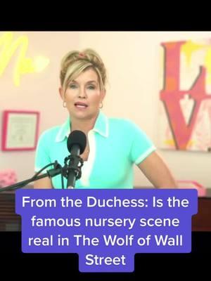 Everyone always asks me ... is that scene in nursery real from #thewolfofwallstreet real?  #wolfofwallstreetmovie #wallstreet #nadinemacaluso #drnadinemacaluso #arnae #arnadinee. #marriedtothewolfofwallstreet #margotrobbie #tiktokviral #tiktoknews #tiktokceleb #tiktokfamous f#naomiwolfof #wolfofwallstreetnaomi 