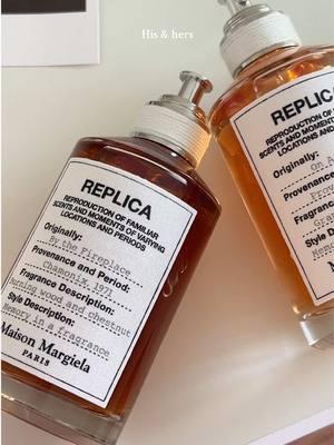 Perfect Valentine’s Day gift🤍 Thank you @maisonmargielafragrances #GiftedbyMaisonMargiela #REPLICAByTheFireplace #REPLICAOnADate 