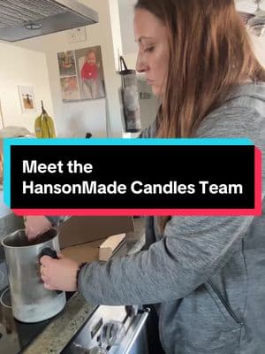 Meet the #hansonmadecandles team! #candlemaker #smallbusinessowner #candlebusiness #candletok #mycandlesarelit #fyp 