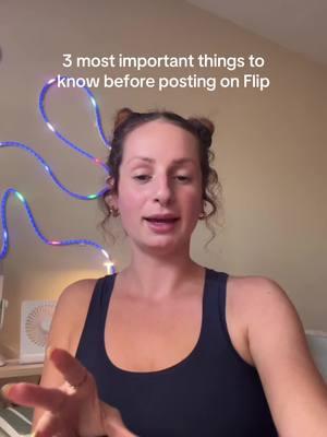 3 things i wish i knew before posting on Flip!! get Flip at the top of my page 🫡 #flipappreview #flipapp #fliptips #howtomakemoneyonline #makemoneyonlineasabeginner #tiktokshopwithout1000followers 