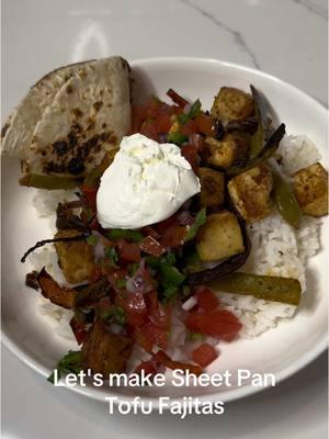 Sheet Pan Tofu Fajitas  Recipe link in bio ❤️ #sheetpandinner #tofu #fajitas #vegetarian #vegetarianrecipe #vegetariancooking #vegan #veganrecipes #vegancooking  #cook #chef #cooking #cookingtiktok #cookingvideo #Recipe #recipes #recipesoftiktok #recipesforyou #recipevideo #homecook #homecooking #fyp #food #FoodTok #recipetok #foodtiktok #foodies #letscook #letseat #letscooktogether #cookwithme 