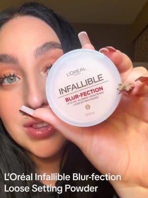 Blur-Fection is here!! I got the light pink shade and she BLURS!  Blurs the appearance of pores & lines, it’s flashback resistant & it’s talc- free Under $15 it's gonna go quick!! #LOrealParisPartner @loréal paris usa #affordablemakeup #beautydeals #loosepowderrecommendation #ttsbeautybesties  #tiktokshopcreatorpicks #settingpowderrecommendation #makeuprecomendation #undereyecircles #pinkpowder #pinkundereyepowder  #poreblurringpowder #TikTokShopLoveAtFirstFind 