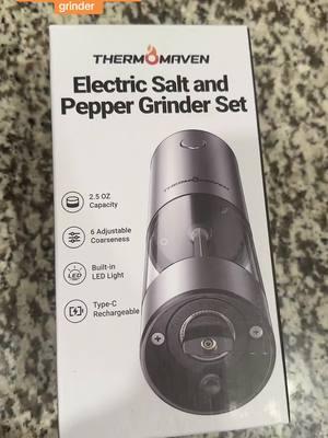 #saltpeppergrinder #rechargable #usefulproductsforthehome 