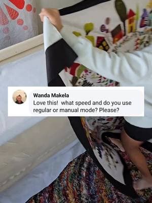 "Do I Quilt in Regular or Manual Mode?" Such a great question! Honestly, I think this comes down to personal preference. When I first taught myself how to machine quilt years ago, my machine only had two settings—manual or stitch-regulated. Every time I tried manual mode, I felt like I was totally out of control, so I never really practiced with it. But stitch-regulated mode? I loved how it felt from the start, and it just worked best for me. So I guess I’m an old dog—I stick with what I know! 😂 I know machines now have so many more features and settings, but I still go back to my stitch-regulated quilting, and most often, I’m quilting with my stitch length set at 13 SPI. By the way, how incredible is this quilt I’m getting ready to quilt for Errolyn? I can’t wait to get started! Of course, I’ll be sharing my full process soon in the PNQ Academy! Piece N Quilt Academy www.piecenquilt.com #LongarmQuilting #MachineQuilting #QuiltingTips #StitchRegulated #QuiltLife #PieceNQuilt #FMQ #QuiltingCommunity #QuiltInspo