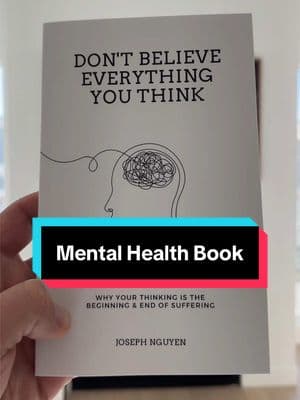 Change the way you think with this amazing book! #MentalHealth #mentalhealthbook #BookTok #reading #selfhelp #selfhelpbooks #tiktokshopfinds 