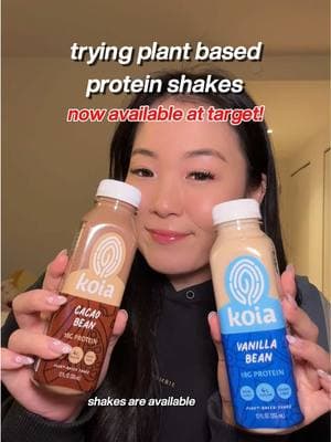 This is your sign to go get yourself some Koia which is now readily available at target 🤭 @Koia @target #koiapartner #target #koia #plantbasedprotein #proteindrinks 