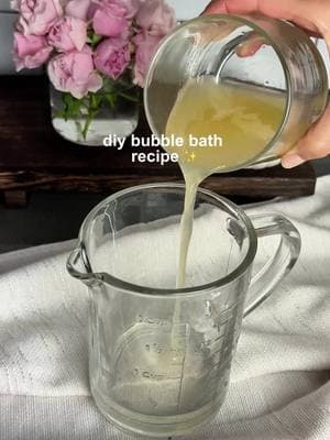 Non-toxic Bubble Bath recipe and sources ⬇️ Many bubble bath brands contain harsh preservatives, sulfates, and synthetic fragrance that have some serious health concerns. 🫣 I do love a foamy bath - so I’ve been experimenting with DIY recipes that never seemed to work until I figured out the key ingredient: aquafaba! ✨ Aquafaba naturally gets foamy when agitated, making it perfect for creating a non-toxic bubble bath. 🫧  DIY Bubble Bath Recipe 1/2 cup aquafaba (about 1 can) 1/4 cup non-toxic hand wash, body wash, or shampoo 1 tbsp honey Combine ingredients and then add to bath under running water. For best results, add 1-2tbsp to a cup and fill with water at a time. Keep any extra in the fridge and use within 5 days.  Sources: “Toxic effects of the easily avoidable phthalates and parabens” PMID: 21155623 “Formaldehyde and Cancer Risk” National Cancer Institute “Long-term repetitive sodium lauryl sulfate-induced irritation of the skin: an in vivo study” PMID: 16283906 #diybeautyhacks #nontoxicbeauty #hormonesafe #cleanbeauty #diybubblebath #Sustainability #naturalskincare 