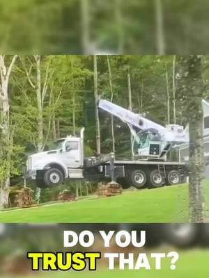 This looks sketchy as all get out to me. What do you think?  🧐  ##east2westsafetyplus##safetytraining##florida##osha##mewp##forklift##forklifttraining ##excavator##CPR##tiktok##tips##earthmoving##fallprotection ##bluecollar##forkliftoperator##fun##good##forkliftcertified##funny##funnyvideos##safetytrainingvideo##tik_tok##heavymachinery##constructiontok##constructiontiktok