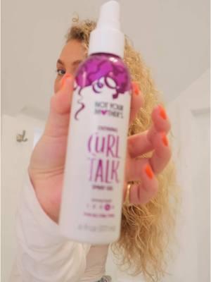 AD #NYMPartner Let’s talk curls! I’m so excited to partner with @Not Your Mother’s for their Curl Talk Spray Gel—an absolute game-changer for quick and easy styling! Unlike traditional gels, this spray gel gives you widespread application in seconds, perfect for defining curls without the mess.The best part? It’s under $11 and available at @Ulta Beauty so achieving salon-worthy curls has never been more accessible!#NotYourMothers #CurlTalk #UltaBeauty 