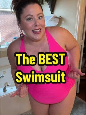 I cannot believe how much I love this!!! #bloomingjelly #bloomingjellyswimwear #plussize #plussizeswimwear #plussizeswim #onepieceswimsuit #swimsuitreview 