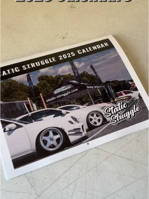 CALENDARS ARE HERE ‼️ A huge thank you to our members and media partners for making this happen! Get yours now at static-struggle.com or via the link in our bio! #staticstruggle #ridelowstaylow #ForDom #coiloverdistributor #bcracing #326Power #SwiftSprings #static #coilovers #calendar 