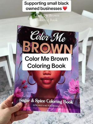 These illustrations are gorgeous! ✨ #colormebrown #especiallyme #colormebrowncoloringbook #coloringbook #coloringbooksforadults #coloringbookforadults #coloring #coloringpages #kidscoloringbook #mixedkids #blackgirlmagic #art #smallbusinessowner #smallblackownedbusiness #blackhistorymonth  #creatorsearchinsights 