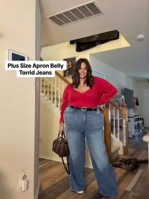 First, I couldn’t find jeans that fit me well with these skinny legs and apron belly. Then I did and people made me feel like they weren’t for me because of this apron belly. They were wrong. These are by @Torrid and I got them in a size 24 tall/long and I LOVE THEM. #torridjeans #plussizejeans #apronbellyjeans #plussizestyle #apronbelly #apronbellybaddies 