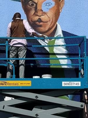 Meet muralist Patrick Henry Johnson, the artist behind this larger-than-life portrait of the influential Black architect Paul Revere Williams. This mural is one of many public art commissions for Destination Crenshaw, a community development project that will stretch 1.3 miles along Crenshaw Boulevard.  Expected to open later this year in 2025, Destination Crenshaw consists of new community spaces, landscaping, investment in local business, and art commissions from more than 100 Black artists.  Getty is proud to be the lead arts funder that will support artists in bringing their artworks to life. You can see Patrick Henry Johnson's mural now across from LA Metro K Line’s Hyde Park station. 🎨 Additional murals featured: Monument of Love, Mother and Child, 2024 by AiseBorn, Kofie, and El Mac of United to Inspire Collective / Hey Young World, 2024 by Anthony "Toons One" Martin #losangeles #publicart #muralart #blackhistorymonth